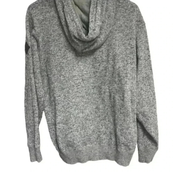 Vans Gray Pullover Sweatshirt Men's Size Small Leather Vans Patch Fall - Picture 2 of 9